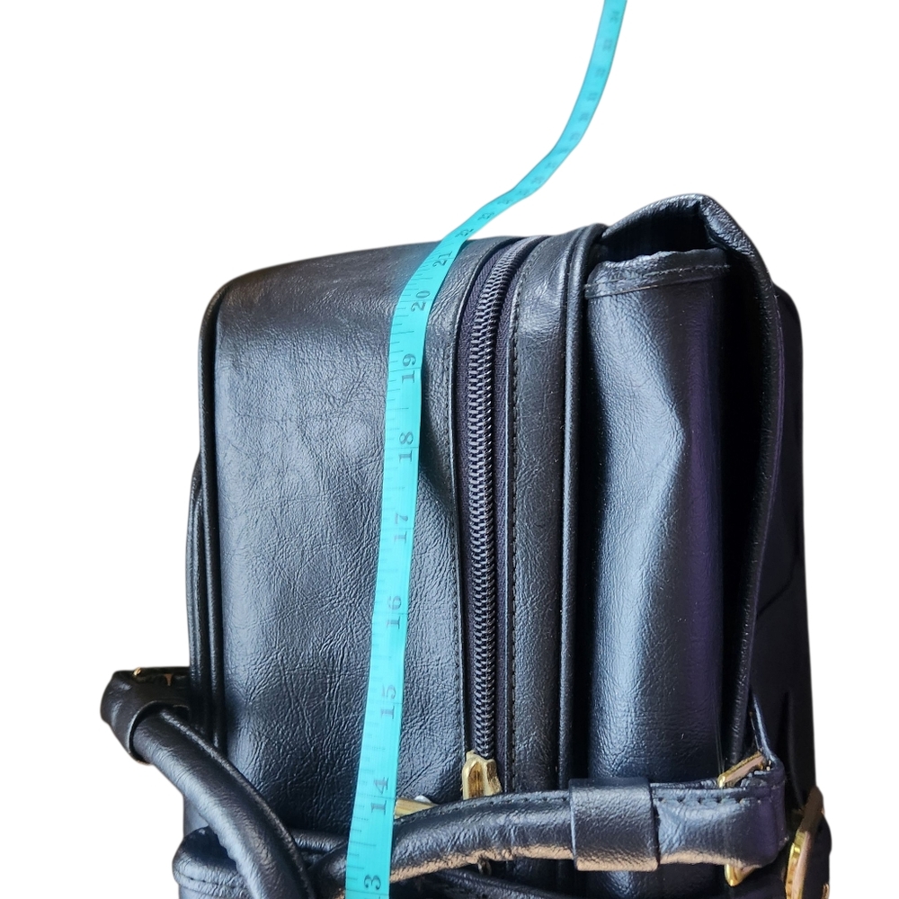 Black Samsinite Leather Men's Bag - Picture 6 of 14